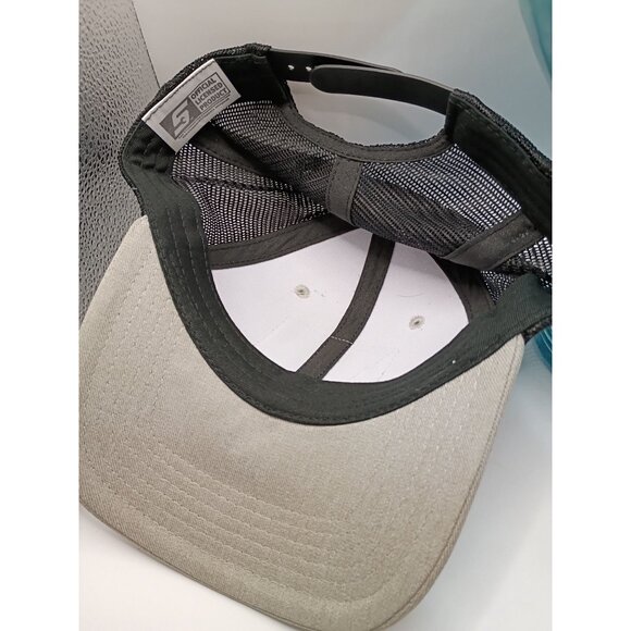 Snap-On Alaska Leather Patch Trucker Hat Adjustable Snapback Cap - Picture 6 of 8